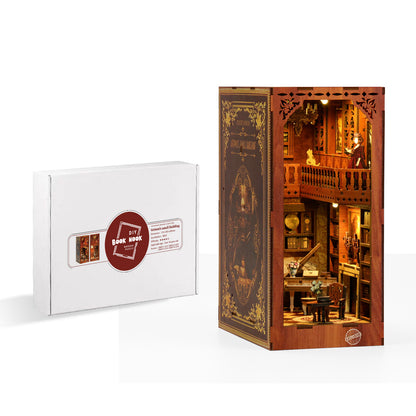 Gelin House New DIY hut bookend 3D three-dimensional puzzle bookend model creative hand-assembled bookend