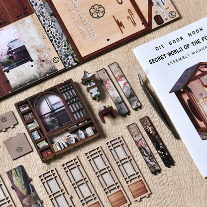 Moss-Lantern Harmony Garden