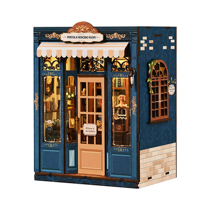 Pergola Reading Room New DIY hut bookend 3D three-dimensional puzzle bookend model creative hand-assembled bookend