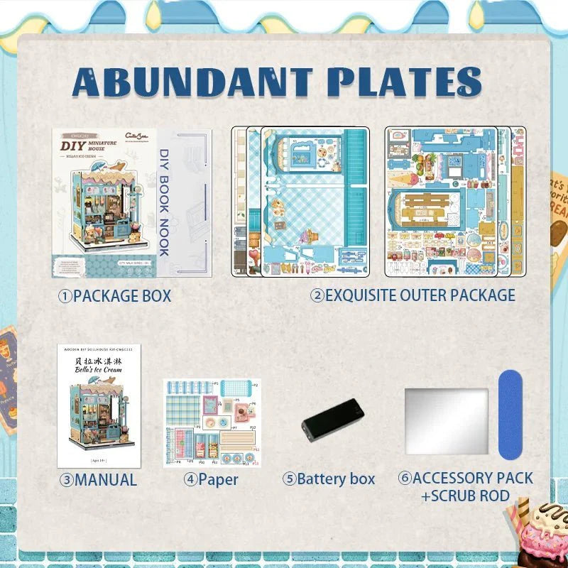 HiNooki - Bella's Ice CreamBook Nook