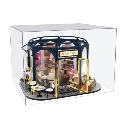 HiNooki - Book CafeDIY Miniature House