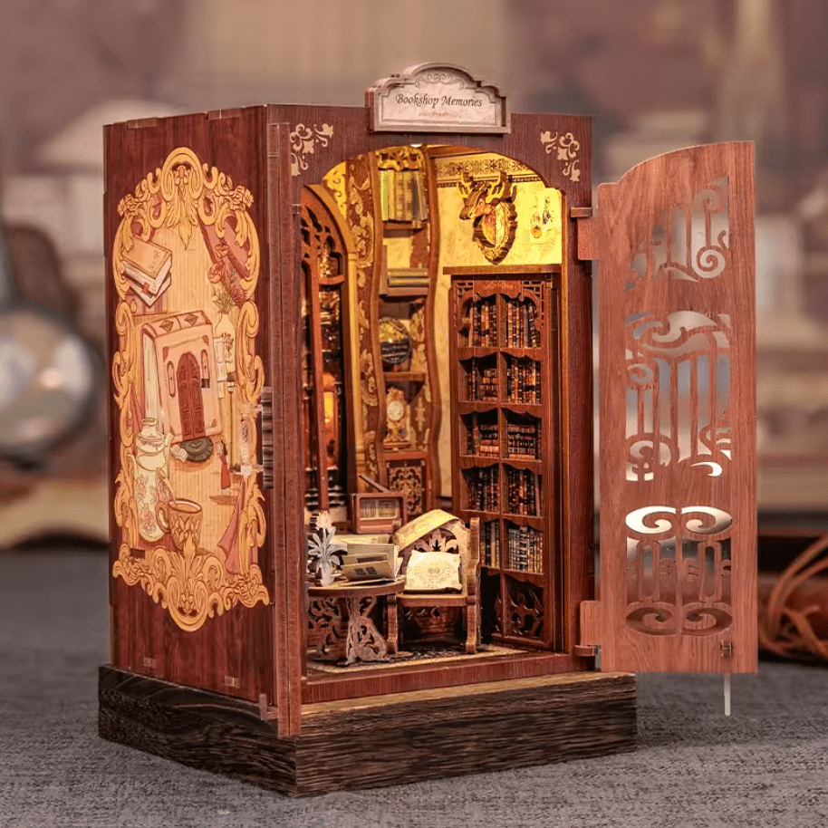 HiNooki - Bookshop MemoriesDIY Miniature House