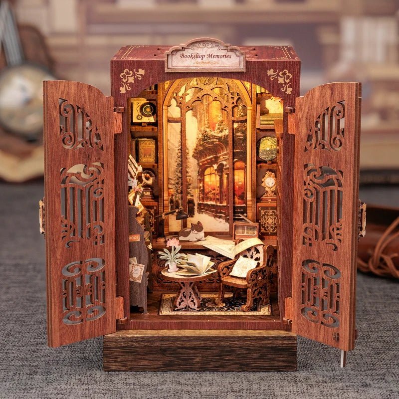 HiNooki - Bookshop MemoriesDIY Miniature House