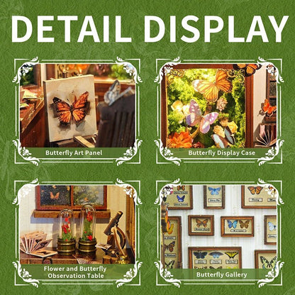 HiNooki - Butterfly HouseBook Nook