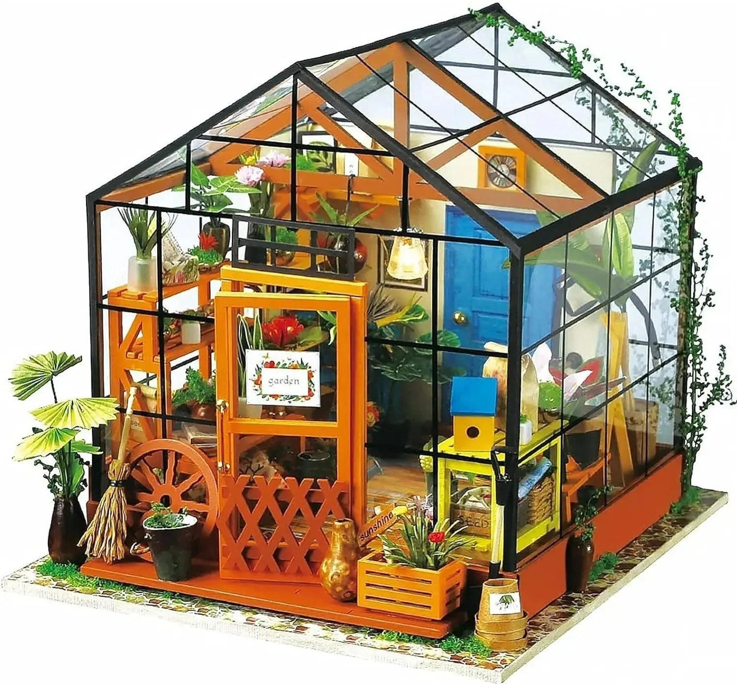 HiNooki - Cathy's Flower HouseDIY Miniature House