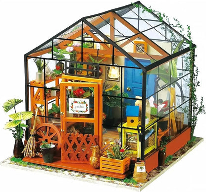 HiNooki - Cathy's Flower HouseDIY Miniature House
