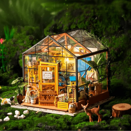 HiNooki - Cathy's Flower HouseDIY Miniature House