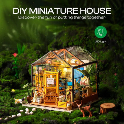 HiNooki - Cathy's Flower HouseDIY Miniature House