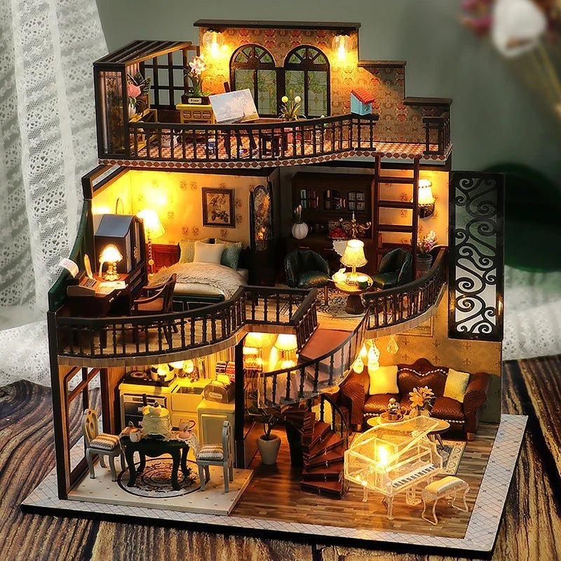 HiNooki - Dreamweaver LoftDIY Miniature House