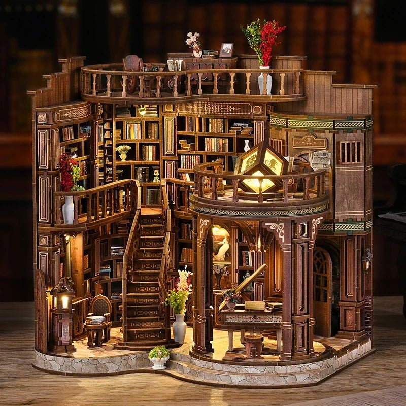 HiNooki - Dreamy Book HallDIY Miniature House