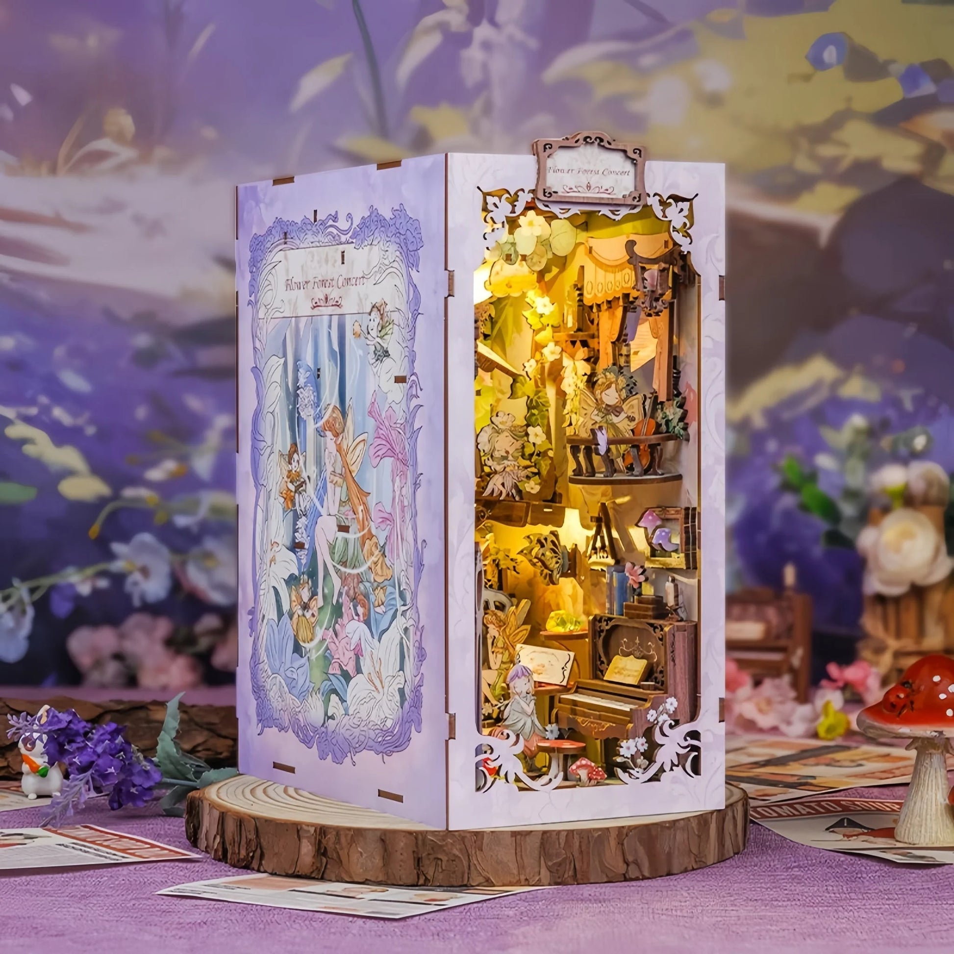 HiNooki - Flower Forest ConcertBook Nook