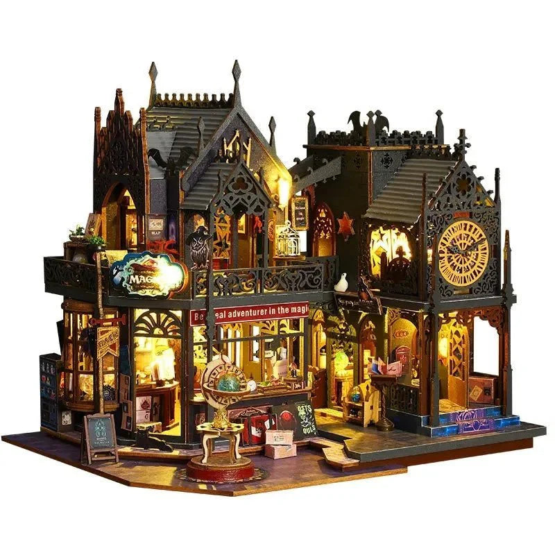 HiNooki - Holo Magic CityDIY Miniature House