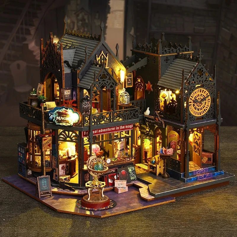 HiNooki - Holo Magic CityDIY Miniature House