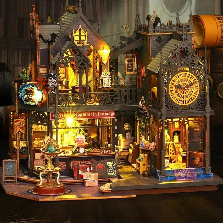 HiNooki - Holo Magic CityDIY Miniature House