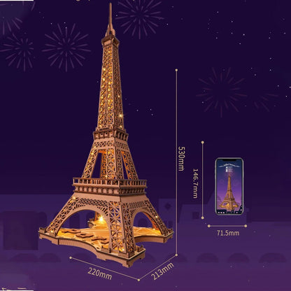 Night of the Eiffel Tower - HiNooki