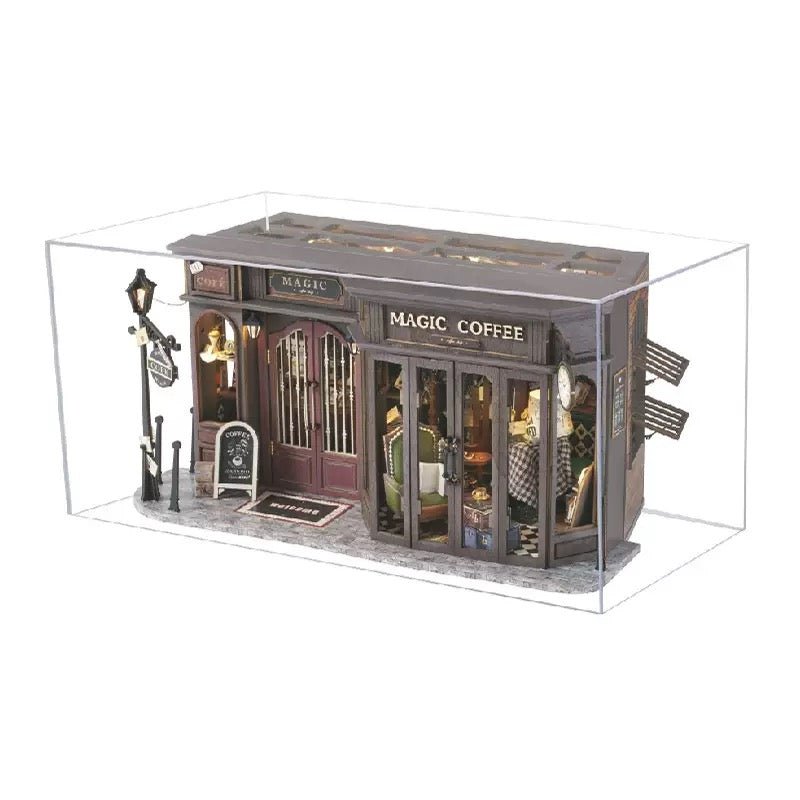 HiNooki - Retro Magic Coffee ShopDIY Miniature House