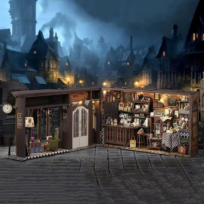 HiNooki - Retro Magic Coffee ShopDIY Miniature House