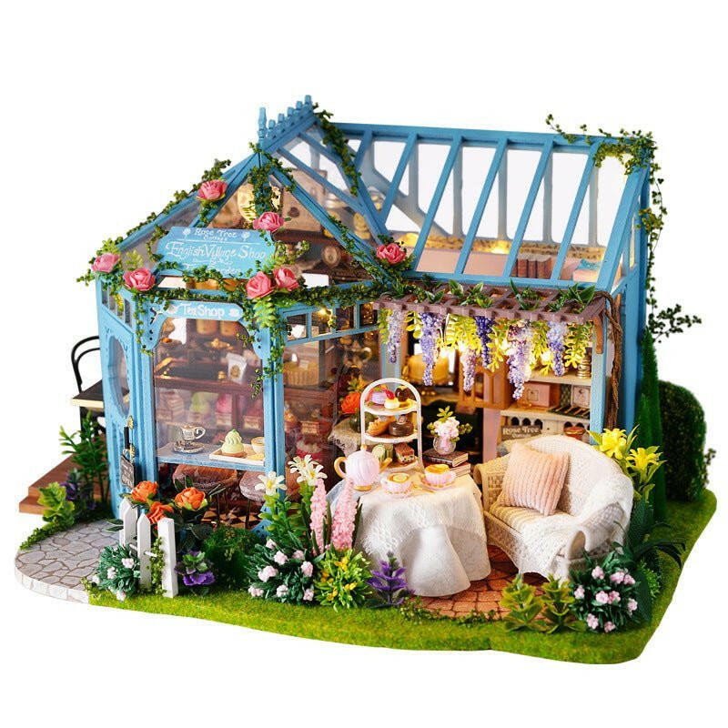 HiNooki - Rose Garden Tea HouseDIY Miniature House