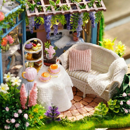 HiNooki - Rose Garden Tea HouseDIY Miniature House