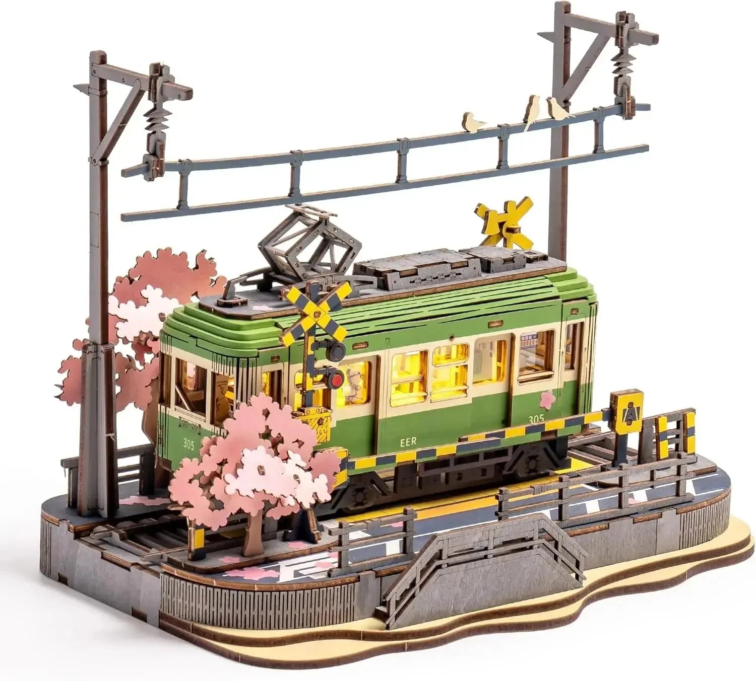 HiNooki - Sakura Journey3D Wooden Puzzles
