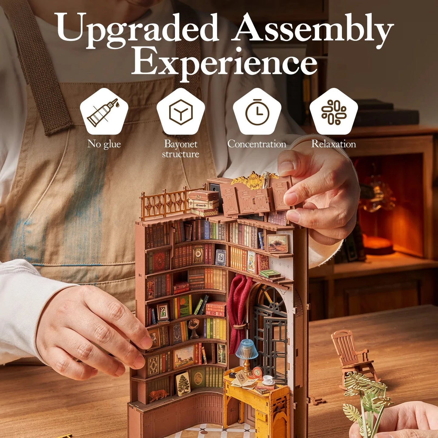 HiNooki - Silent Corner StudyBook Nook