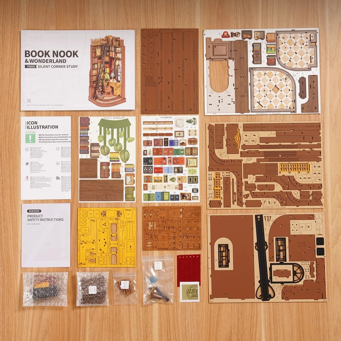 HiNooki - Silent Corner StudyBook Nook