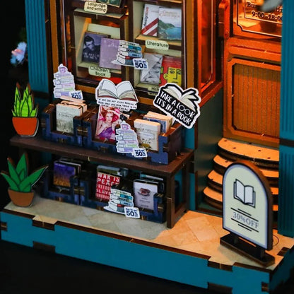 HiNooki - Soul BookstoreDIY Miniature House
