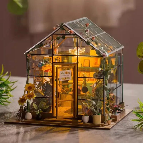 HiNooki - Sunshine Flower HouseDIY Miniature House
