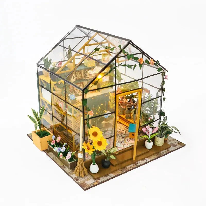 HiNooki - Sunshine Flower HouseDIY Miniature House