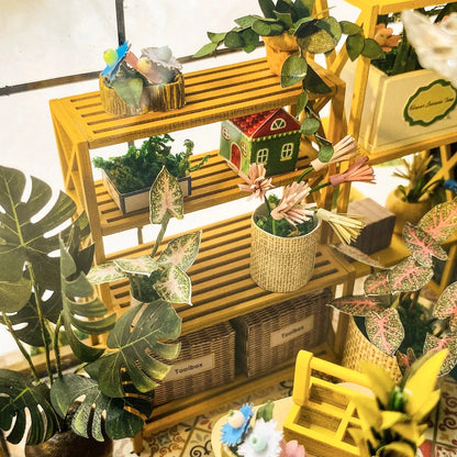 HiNooki - Sunshine Flower HouseDIY Miniature House