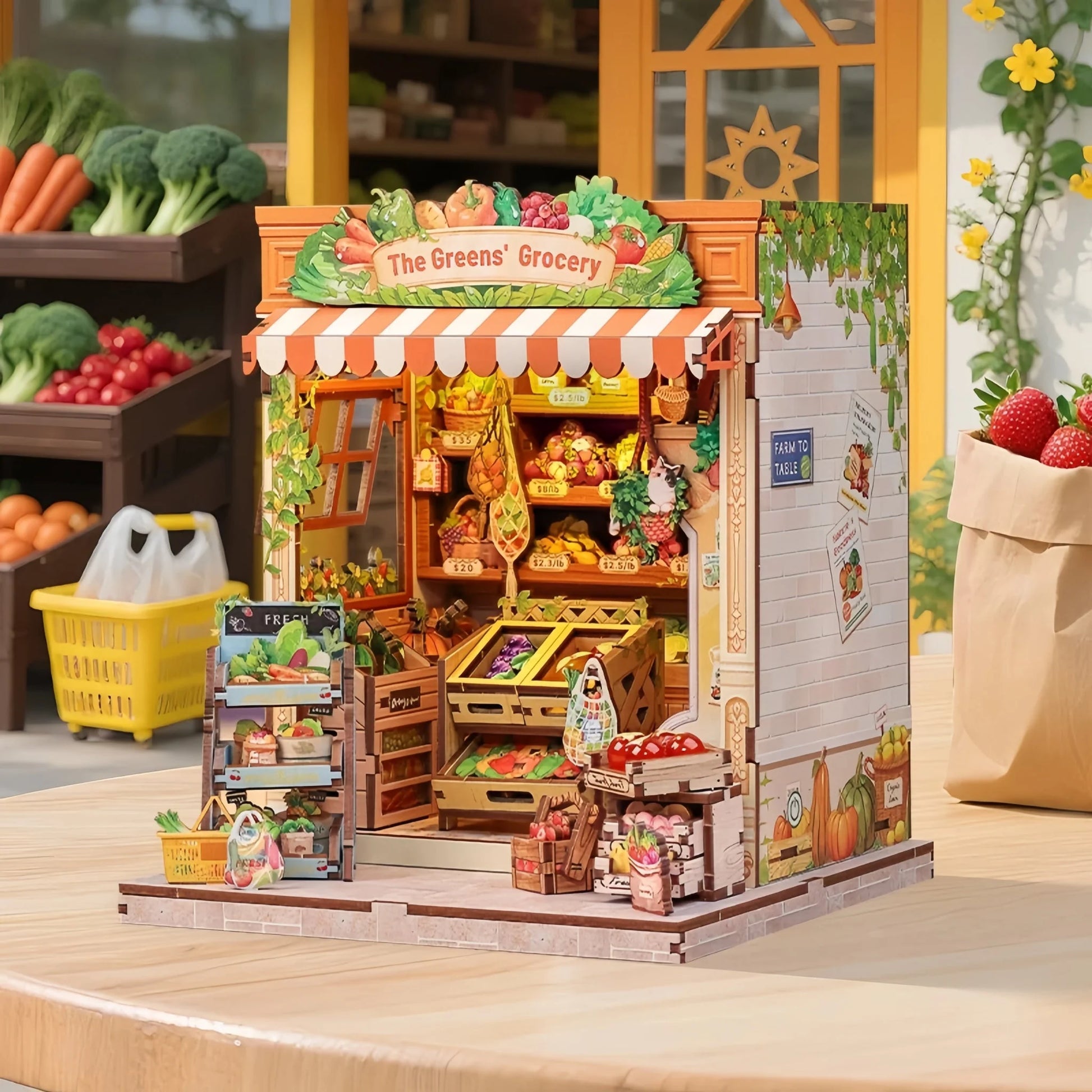 HiNooki - The Green's GroceryBook Nook