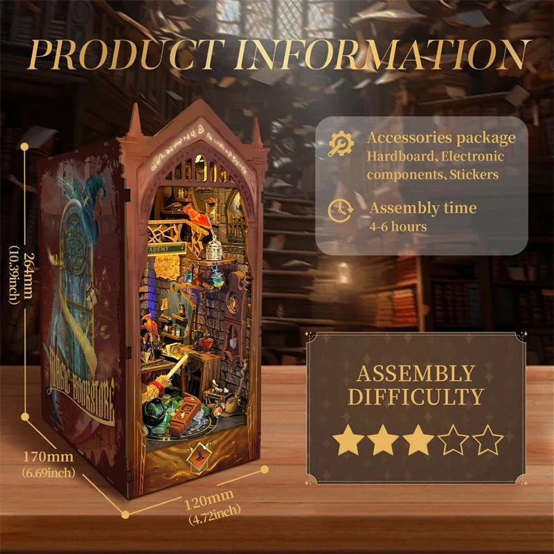 HiNooki - Wizard AcademyBook Nook